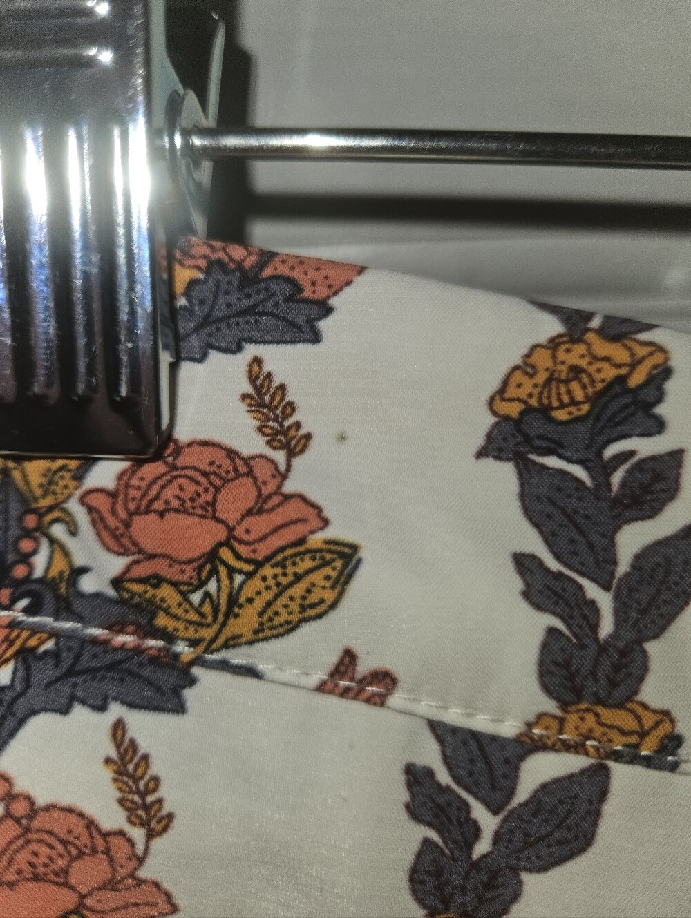 O.P.T.Floral Elastic Zip A line Tiered Midi Skirt ...small - Picture 4 of 13
